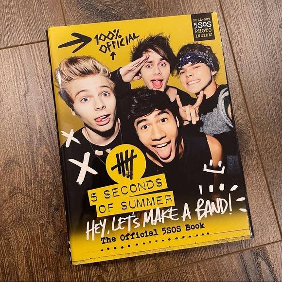 5 Seconds of Summer Hey, Lets Make A Band - Official 5sos Book - Picture 1 of 4